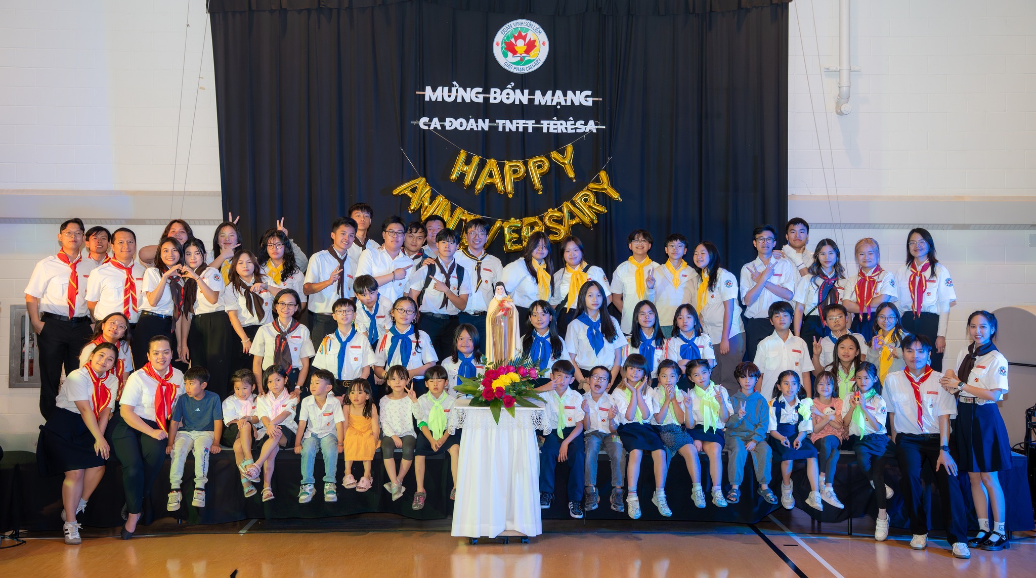 TNTT Vinh Sơn Liêm mừng 3 năm thành lập