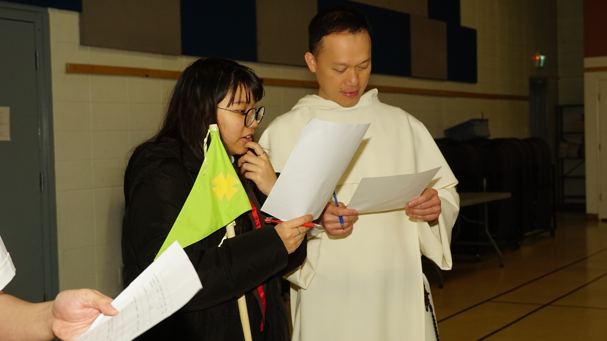 Huynh trưởng & HSTT giáo xứ CTTĐVN Edmonton chuẩn bị bước vào mùa vọng