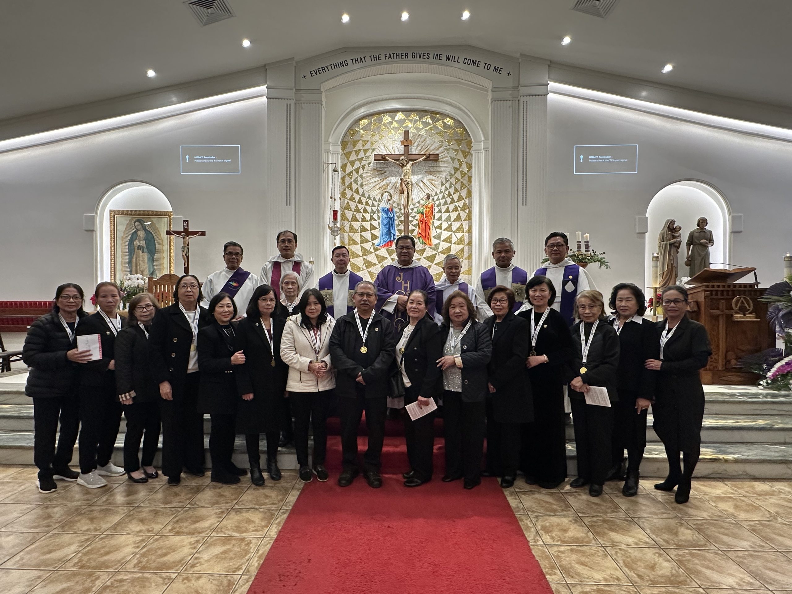 Quý cha hữu trách thăm Huynh Đoàn Thánh Mậu, San Jose