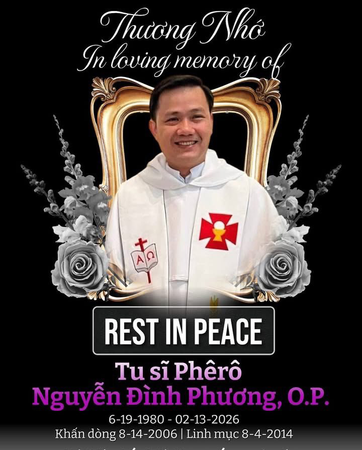RIP: Cha Phêrô Nguyễn Đình Phương, O.P.